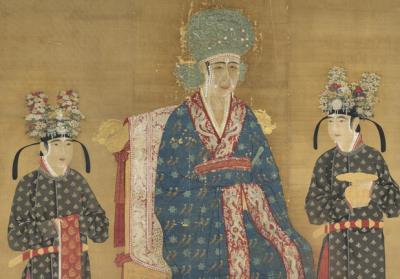 图片[2]-Seated Portrait of Song Renzong’s Empress-China Archive